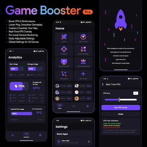 Game Booster Pro screenshot 1