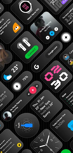 Glass Widgets screenshot 3