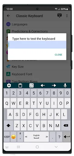 Classic Big Keyboard screenshot 1