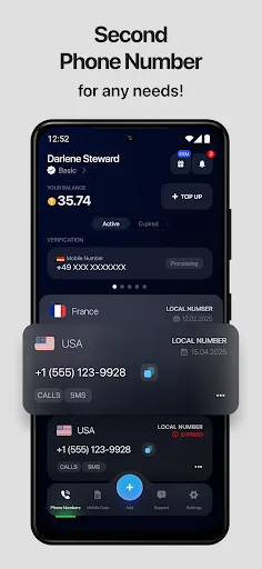 eSIM: Virtual Phone Number screenshot 2