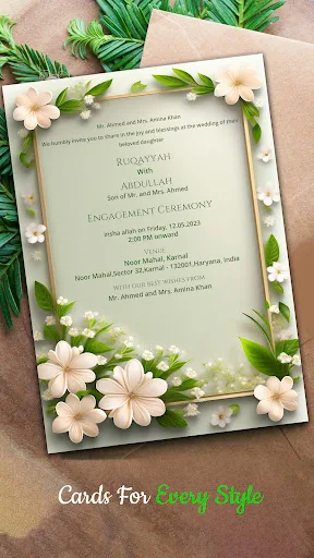 Wedding Invitation Maker screenshot 2
