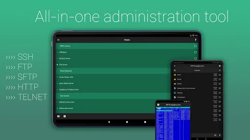 Admin Hand SSH/SFTP/FTP Client screenshot 1