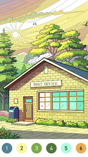 Nostalgia Color by number game screenshot 5