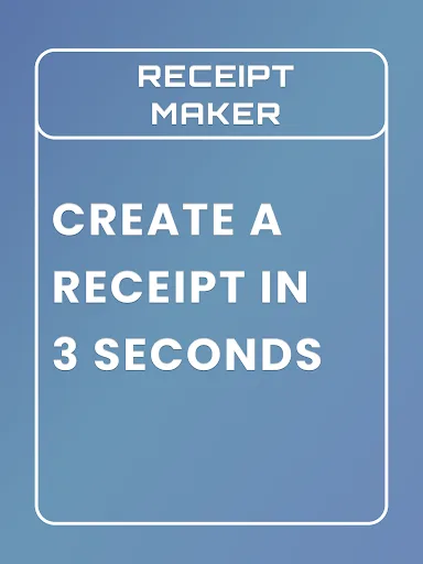 Receipt Maker: PDF Generator screenshot 5