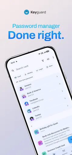Keyguard screenshot 1