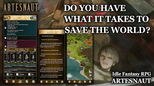 Artesnaut: AFK Idle RPG screenshot 1