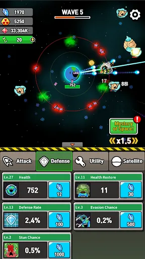 Earth Defense : Idle RPG screenshot 3