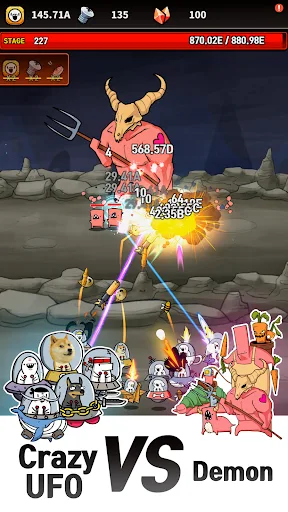 UFO RPG : idle wars screenshot 3