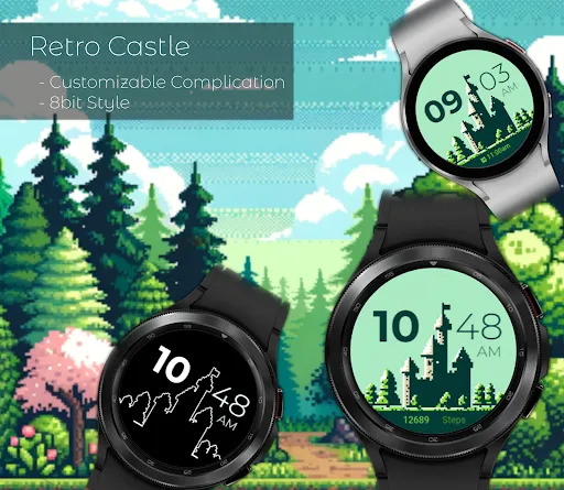 Retro 8Bit Pixel Castle - F03 screenshot 4