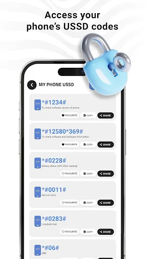 Mobile USSD Code & Device Info screenshot 1