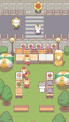 Idle Food Cafe : Genius Chef screenshot 1