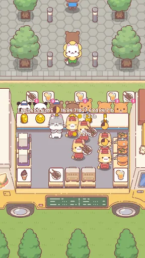 Idle Food Cafe : Genius Chef screenshot 2