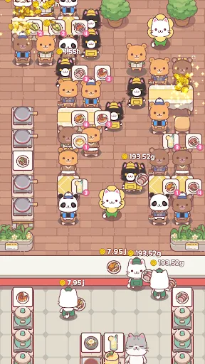 Idle Food Cafe : Genius Chef screenshot 4