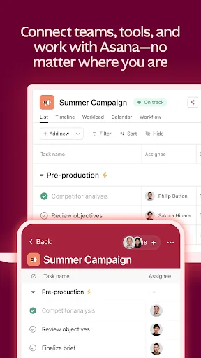 Asana: Work Management screenshot 1