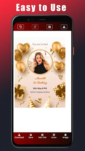 Invitation Card Maker screenshot 3