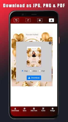 Invitation Card Maker screenshot 4