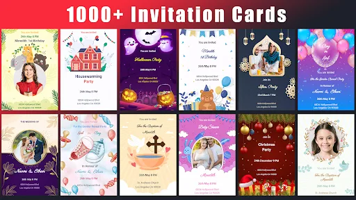 Invitation Card Maker screenshot 5
