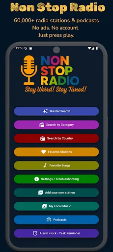 Non Stop Radio: Radio/Podcasts screenshot 1