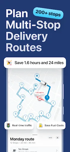 enRoute Delivery Route Planner screenshot 1