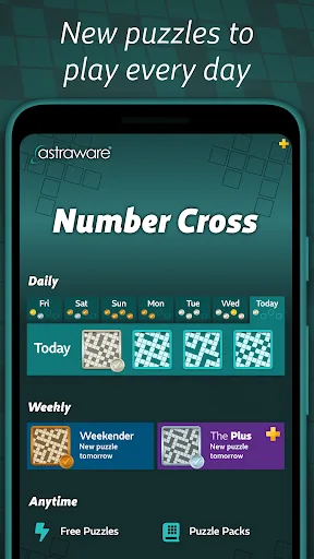 Astraware Number Cross screenshot 3