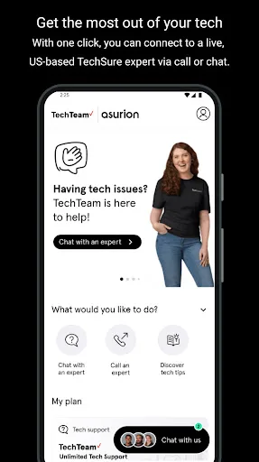 TechTeam screenshot 1