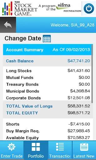 The Stock Market Game (SMG) screenshot 3