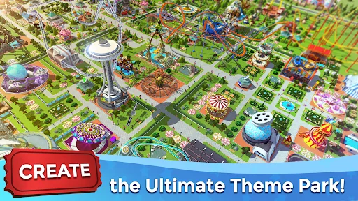 RollerCoaster Tycoon Touch screenshot 1