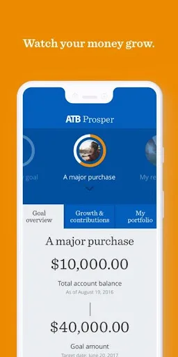 ATB Prosper Dashboard screenshot 3