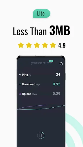 Wifi Speed Test Master lite screenshot 1