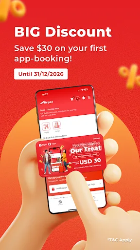 Airpaz: Flight & Hotel Booking screenshot 1