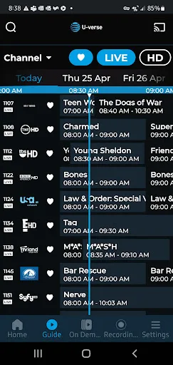 U-verse screenshot 2