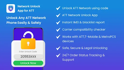 Network Unlock App for ATT screenshot 1