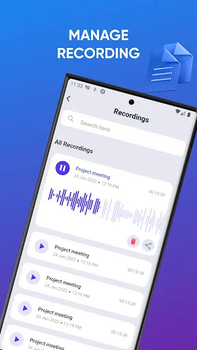 RecVoice:Audio Editor Recorder screenshot 3