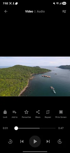 Audify Video Player screenshot 2