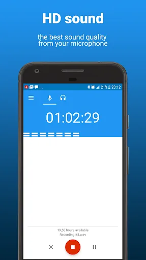 AudioRec - Voice Recorder screenshot 1