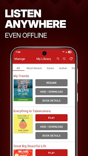 Audiobooks Now Audio Books screenshot 5