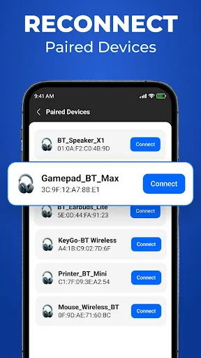 Auto Bluetooth Connect Devices screenshot 3