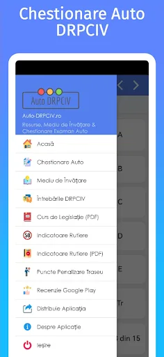 Chestionare Auto DRPCIV 2026 screenshot 2