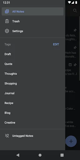 Simplenote screenshot 4