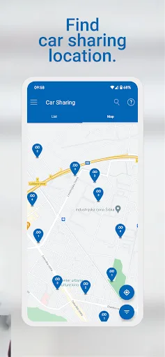 Avant2Go Car Sharing screenshot 1