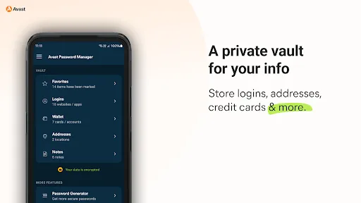 Avast Password Manager screenshot 2