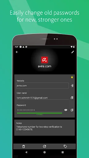 Avira Password Manager screenshot 4