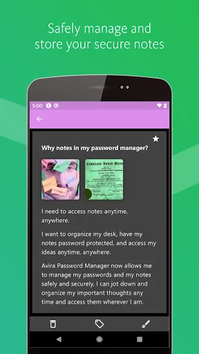 Avira Password Manager screenshot 5
