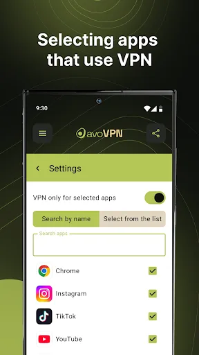 avoVPN - fast & secure VPN app screenshot 2
