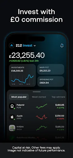 Trading 212: Stocks, ETFs, ISA screenshot 1