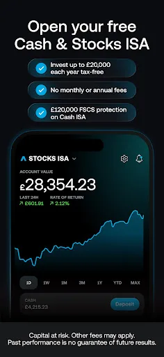 Trading 212: Stocks, ETFs, ISA screenshot 3