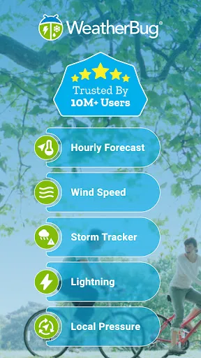 WeatherBug: Weather Forecast screenshot 1