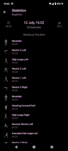Yoga in 30 days screenshot 5