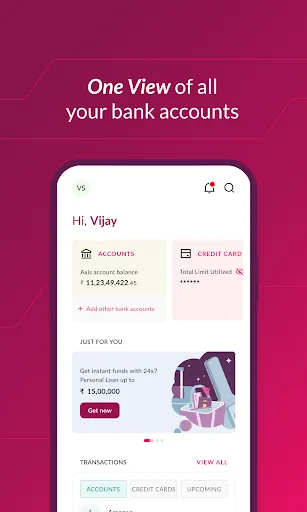 Axis Mobile: Pay, Invest & UPI screenshot 2