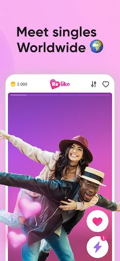 Relike: Dating, Chat & Meet up screenshot 1